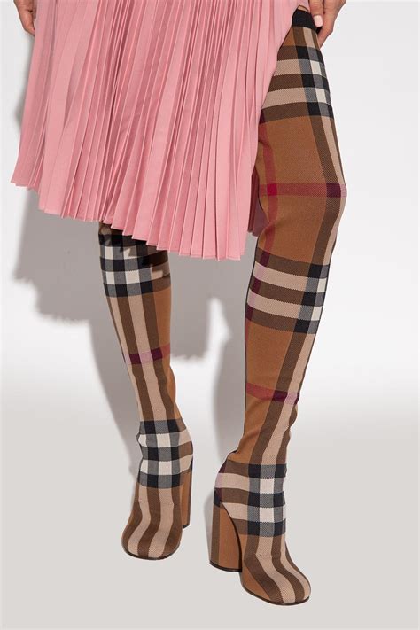 burberry pink shoes|burberry heels boots.